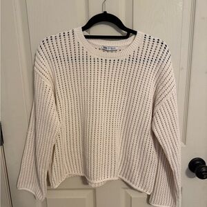 Zara Women's Crochet Sweater